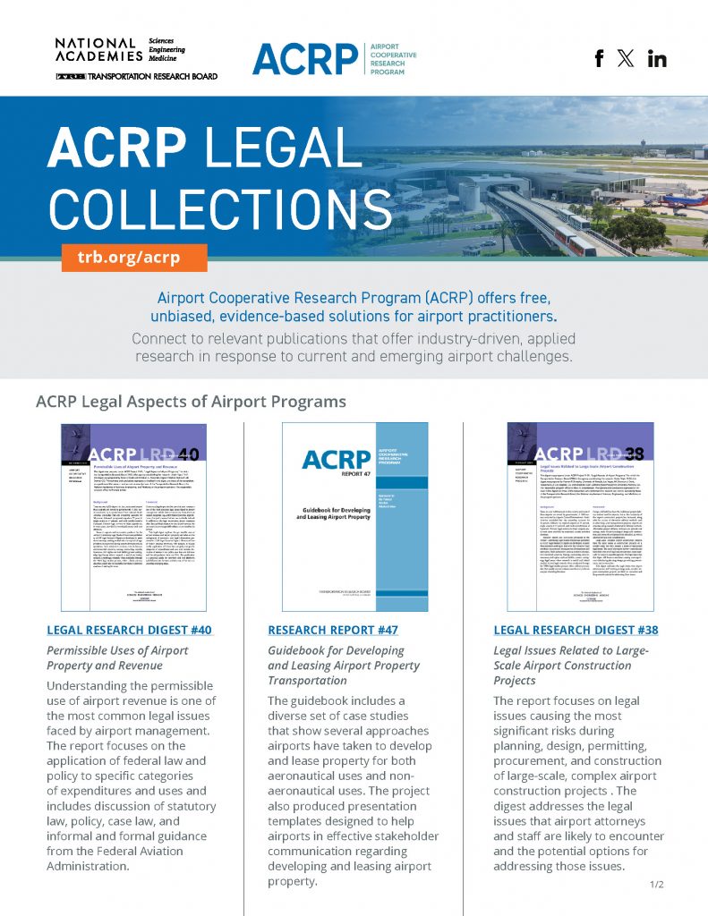 Federal One-Pagers and Fact Sheets